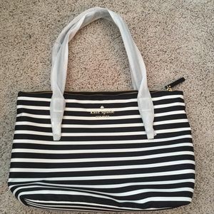 NWT-Kate Spade striped bag